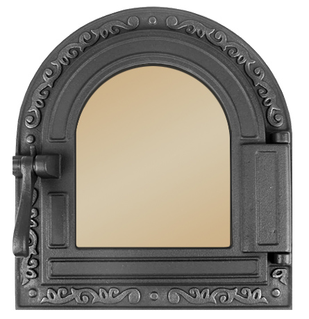 Стекло Robax для дверки ДТГ-10С Очаг 195х234