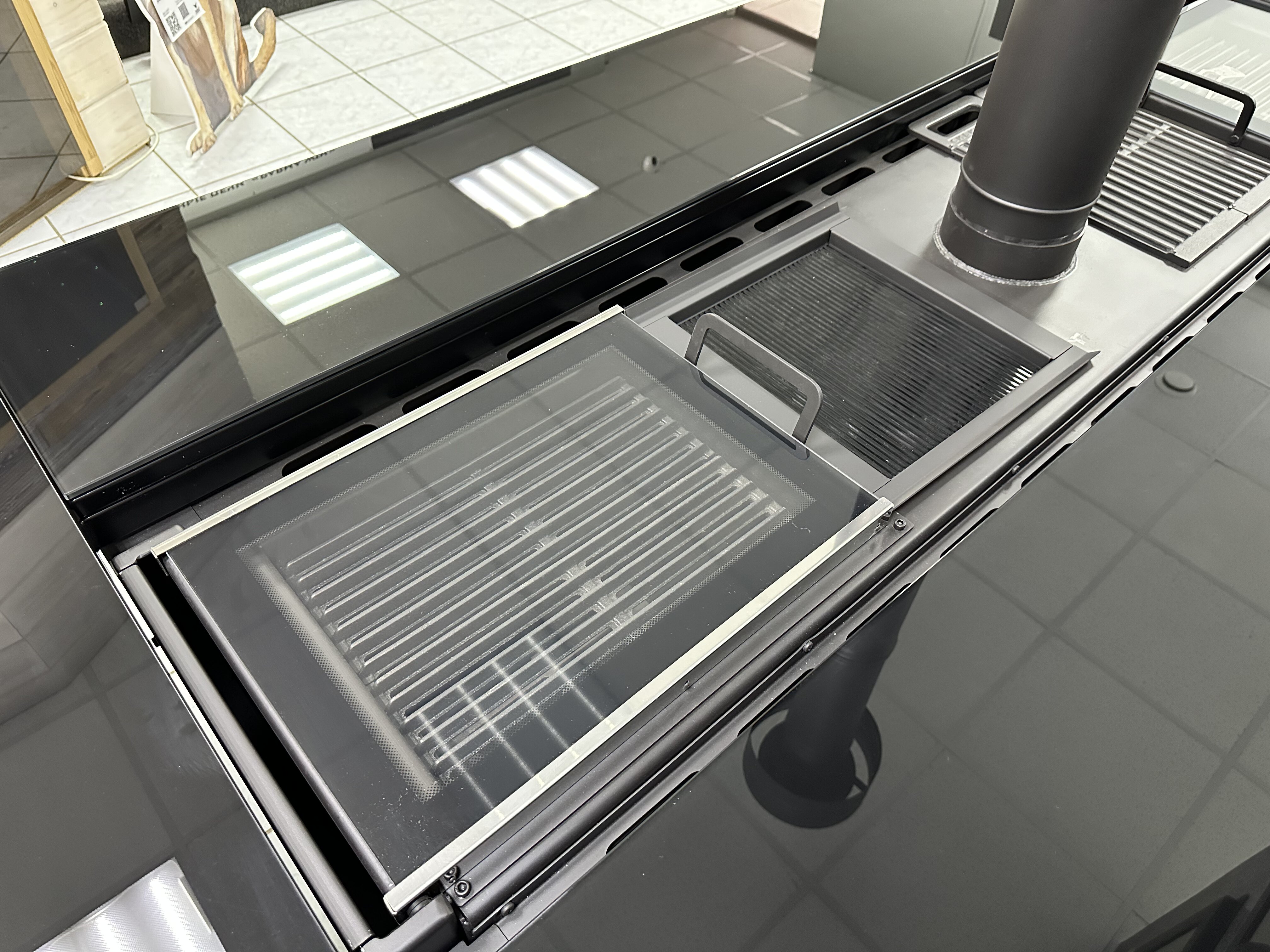 Большой стол гриль "Мамонт"