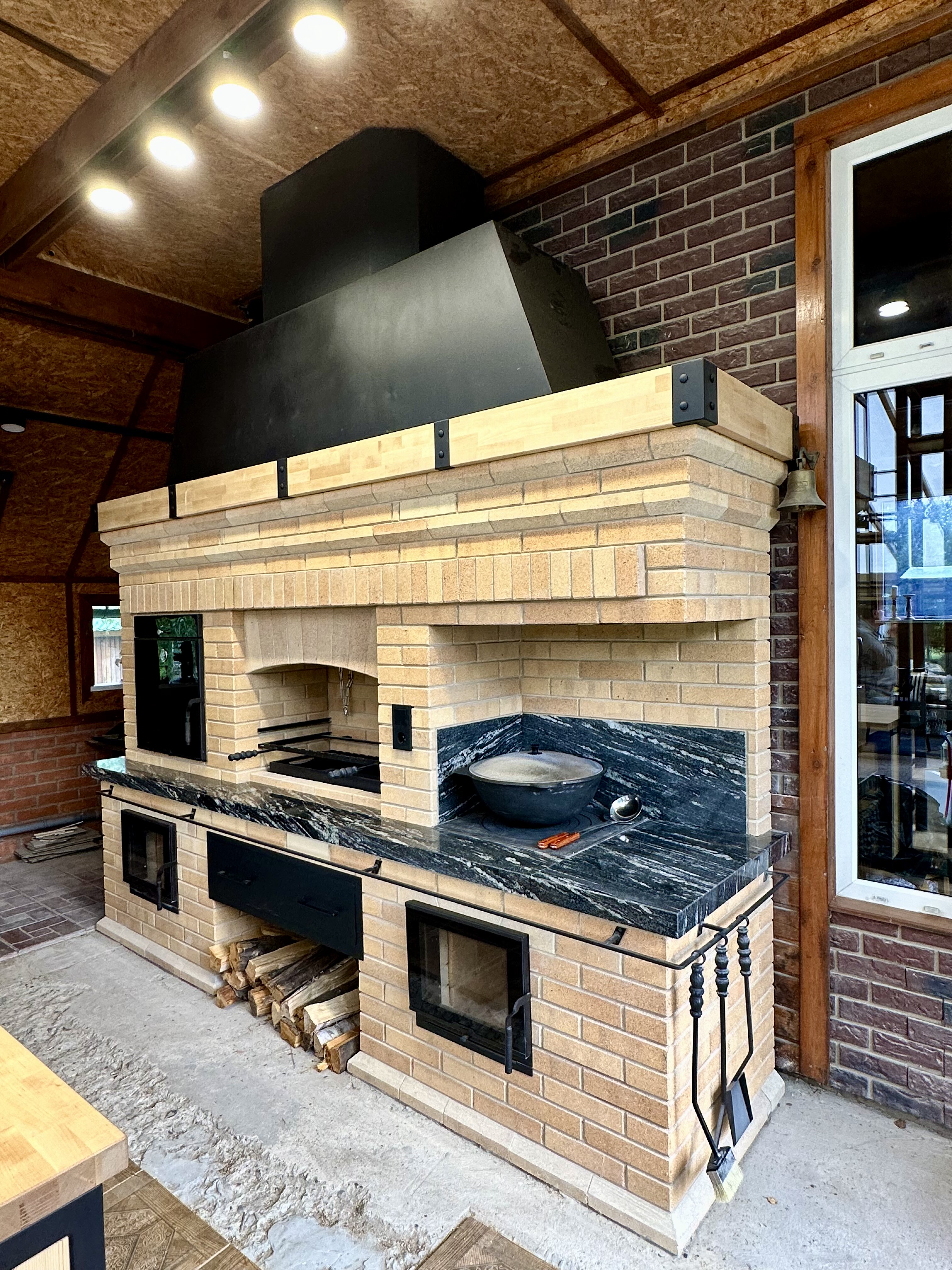 Коптильня встраиваемая "Премиум"