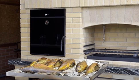 Встраиваемые коптильни в барбекю